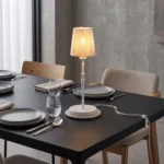 Karya Mat Beyaz Masa Lambası - Görsel 2