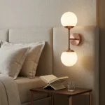 Luna 2'li Fırçalı Bakır Aplik - Görsel 4