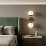 Luna 2'li Fırçalı Eskitme Aplik - Görsel 4