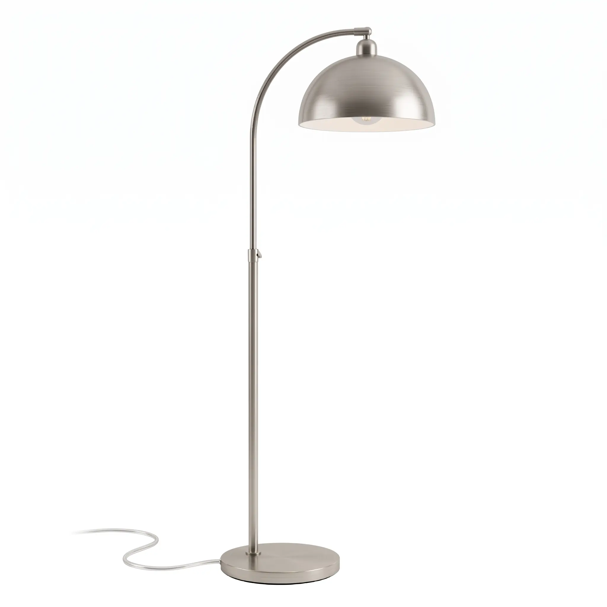 Zirkon-Kemer-Modern-Fircali-Pirinc-Lamdader-01 Zirkon Kemer Modern Fırçalı Nikel Lambader - Görsel 1